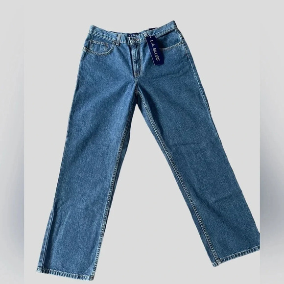 L.A. Blues Denim - Women’s Vintage LA Blues Jeans Size 10 Petite Relaxed Fit